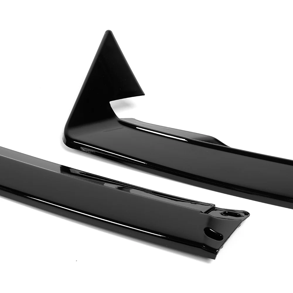 For 2024-2025 Hyundai Elantra N-Line Front Bumper Splitter Spoiler Lip 5PCS -Painted Black - Image 3