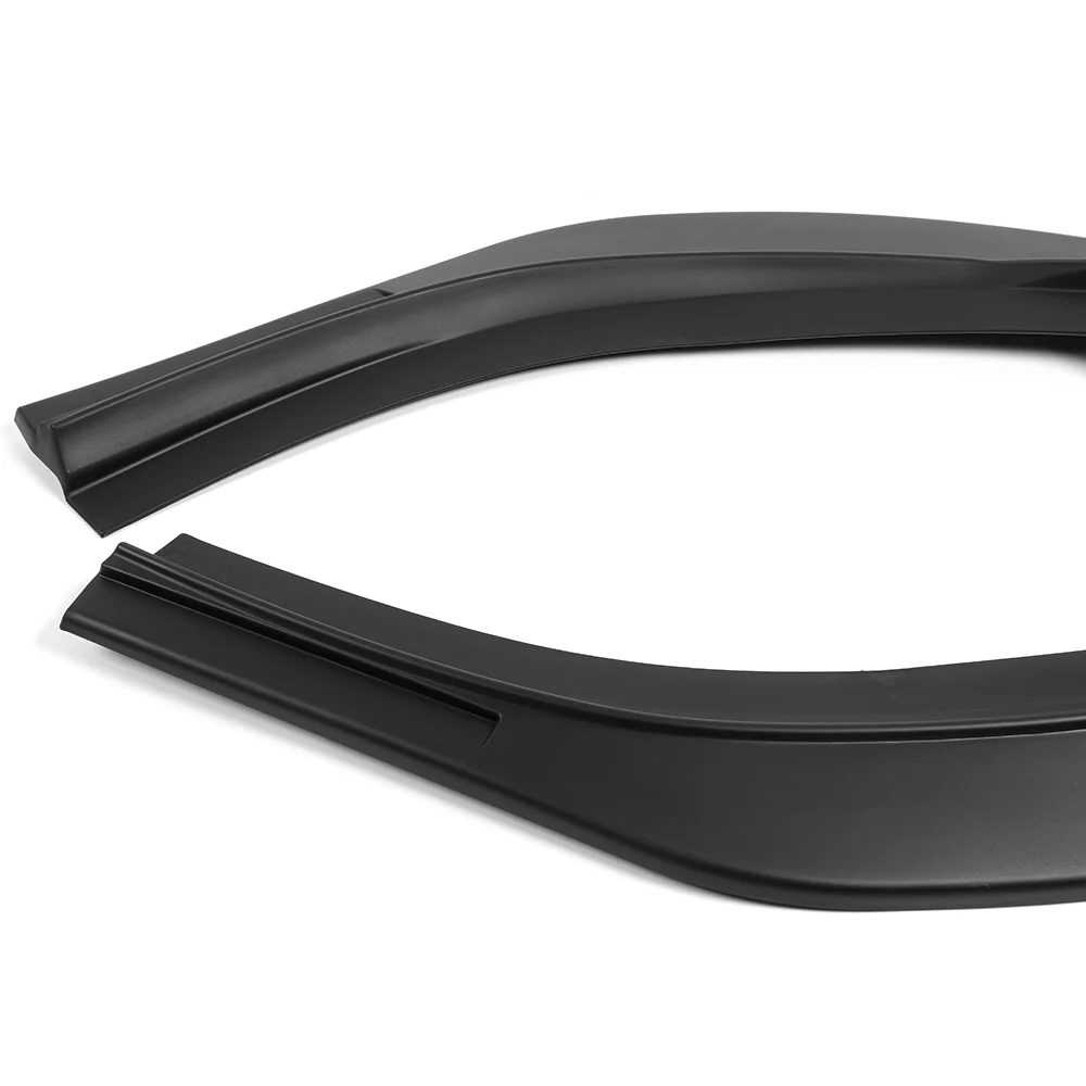 For 2024-2025 Hyundai Sonata N-Line Front Bumper Splitter Spoiler Lip 5PCS -Unpainted Matte Black - Image 5