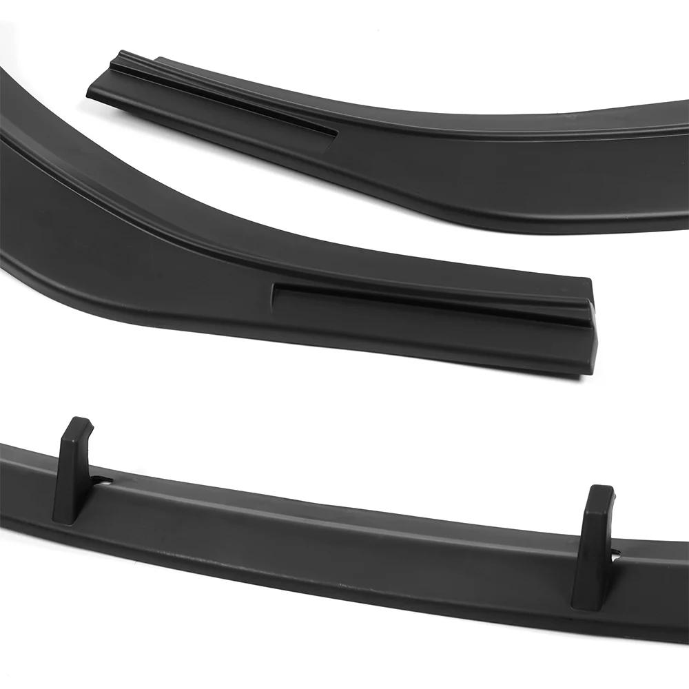 For 2024-2025 Hyundai Sonata N-Line Front Bumper Splitter Spoiler Lip 5PCS -Unpainted Matte Black - Image 6