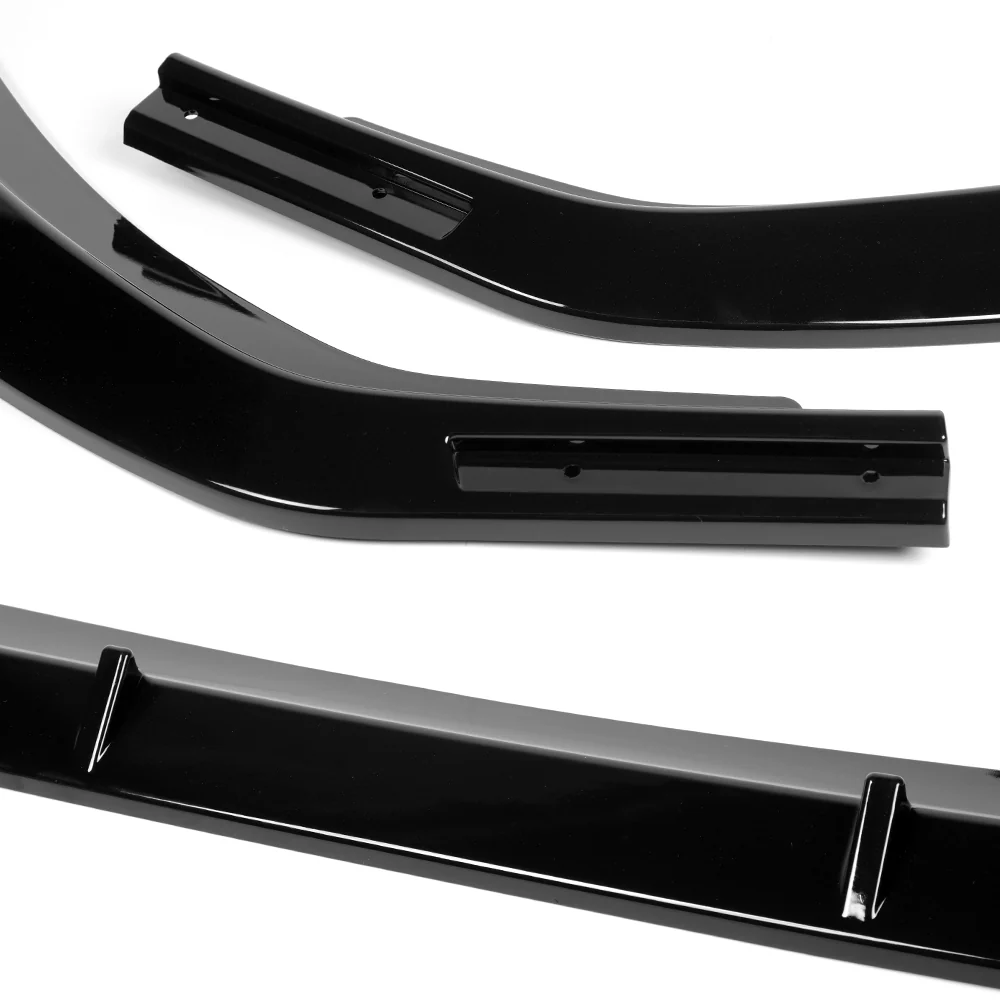For 2024-2025 Nissan Sentra Front Bumper Splitter Spoiler Lip 5PCS -Painted Black - Image 4