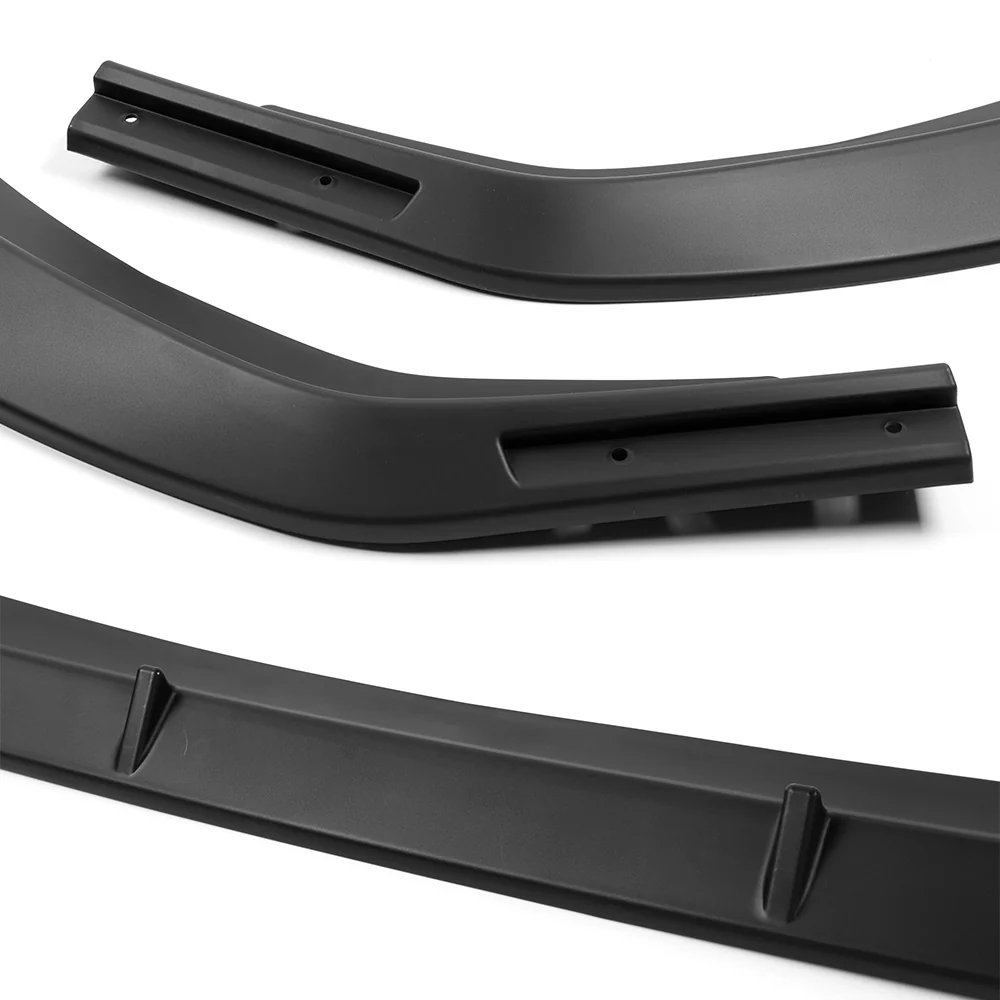 For 2024-2025 Nissan Sentra Front Bumper Splitter Spoiler Lip 5PCS -Unpainted Matte Black - Image 5