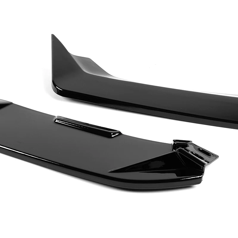 For 2025-2026 Honda Civic Sedan Hatchback Front Bumper Lip Spoiler Splitter -Painted Black - Image 3
