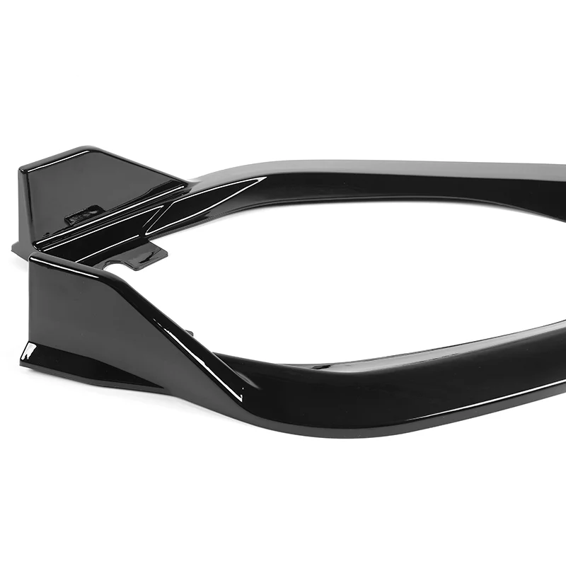 For 2025-2026 Honda Civic Sedan Hatchback Front Bumper Lip Spoiler Splitter -Painted Black - Image 5