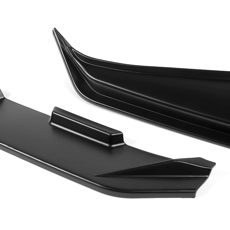 For 2025-2026 Toyota Camry SE XSE Front Bumper Splitter Spoiler Lip 3PCS -Unpainted Matte Black - Image 2