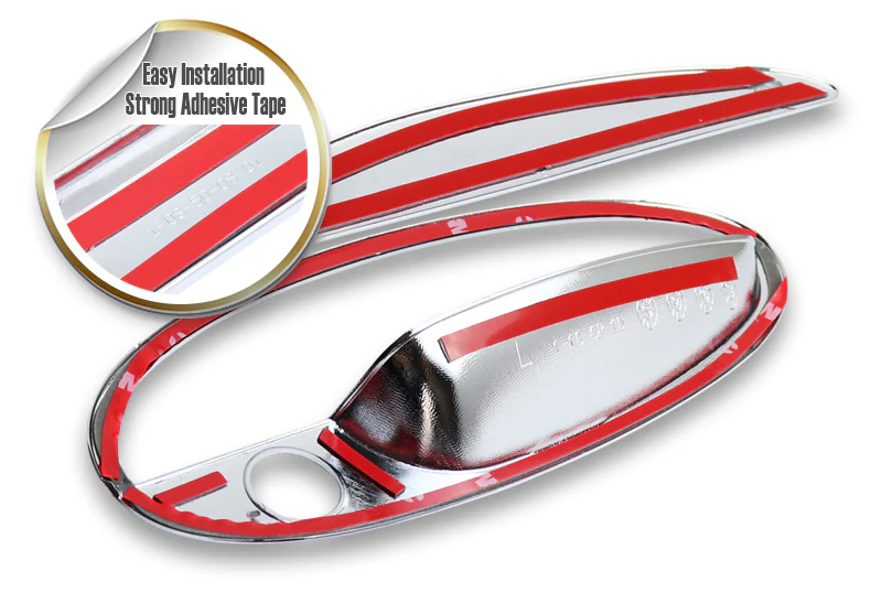 For 2000 - 2005 Chevrolet Chevy Impala Chrome Exterior Door Pull Handle Cover Cap Trim Kit 8PCS - Image 2