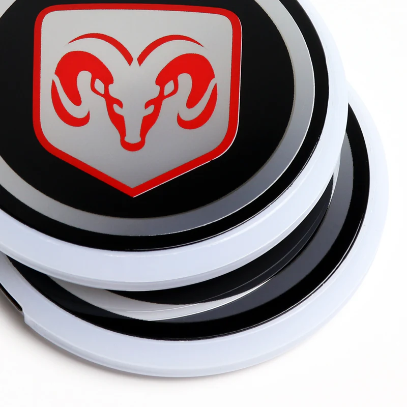 For DODGE Switchable 7 Color LED Cup Holder Car Button Mat Atmosphere Light 2PCS - Image 5