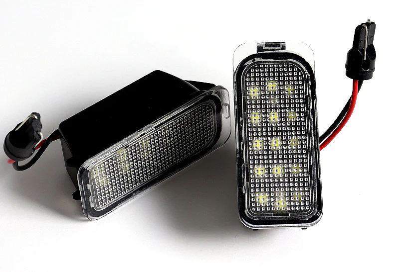 For Ford Edge C-Max Transit 150 250 350HD Jaguar White LED 6000K License Plate Lights - Image 2
