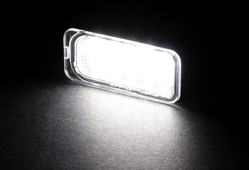 For Ford Edge C-Max Transit 150 250 350HD Jaguar White LED 6000K License Plate Lights - Image 4