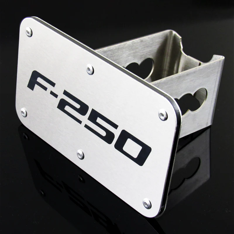 For Ford F250 F-250 Chrome Stainless Steel Hitch Cover 2" Trailer Tow Receiver - Image 3