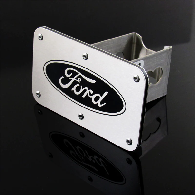 For Ford Logo Chrome Stainless Steel Hitch Cover 2" Trailer Tow Towing Receiver - Image 5
