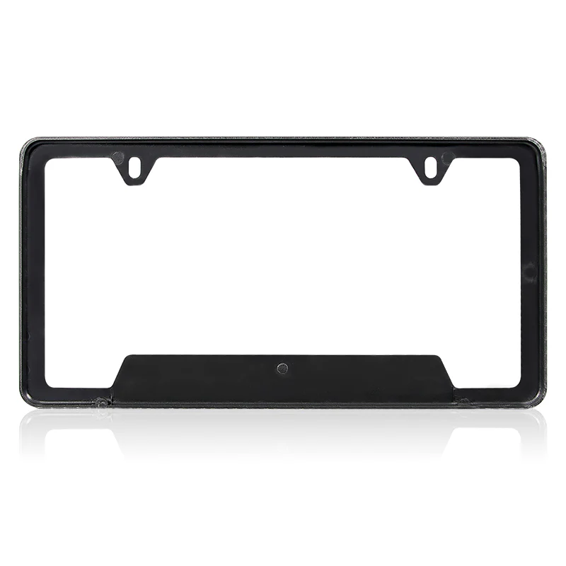 For FORD MUSTANG Carbon Fiber Look License Plate Frame ABS X1 - Image 4