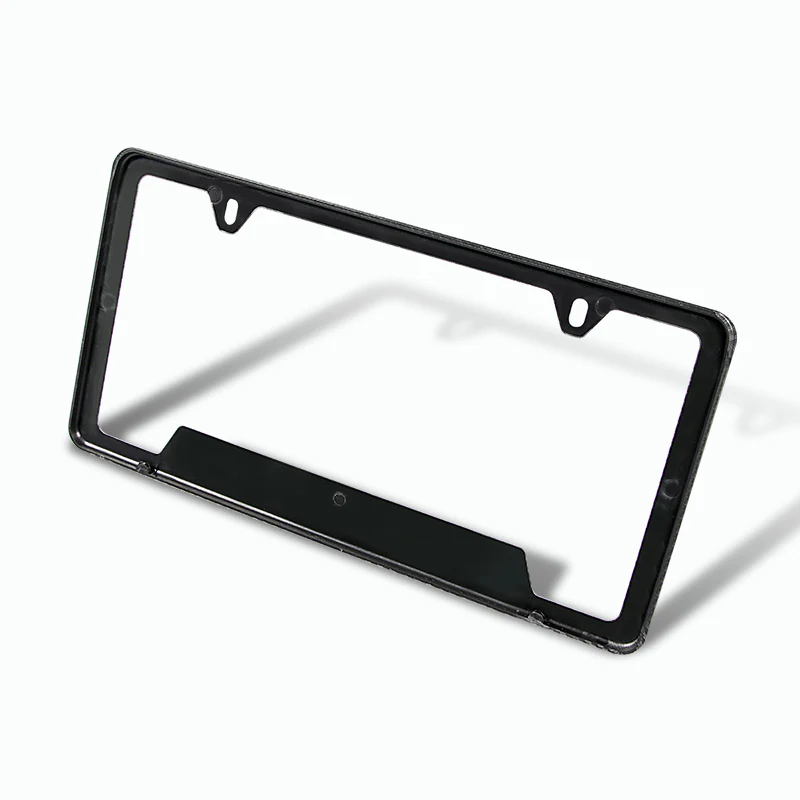 For FORD MUSTANG Carbon Fiber Look License Plate Frame ABS X2 - Image 7
