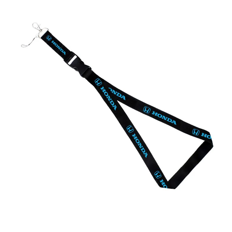 For Honda Accord Civic BLACK Key Chain Strap Quick Release Cell Phone Lanyard x1 - Image 5