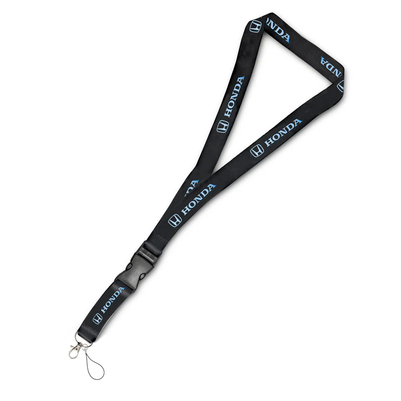 For Honda Accord Civic BLACK Key Chain Strap Quick Release Cell Phone Lanyard x1 - Image 7