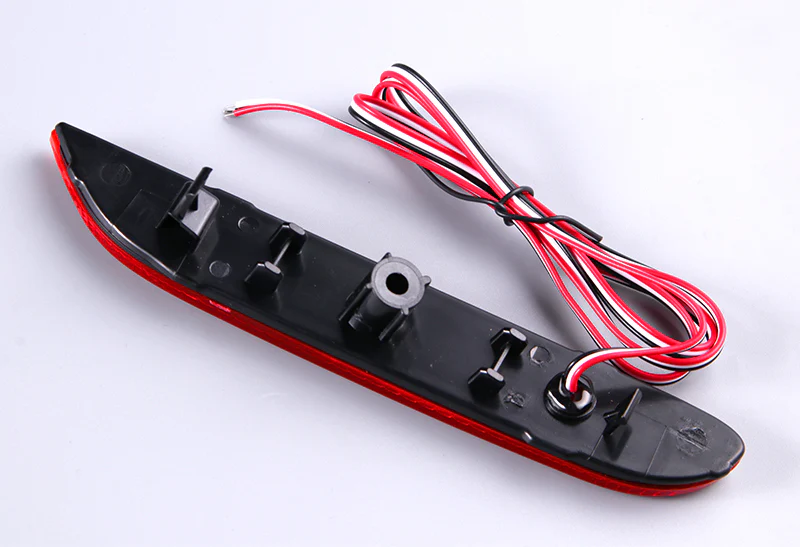 For Infiniti Q50 Q60 Q70 QX30 QX80 LED Rear Bumper Stop Brake Light Kit -Red Lens - Image 3