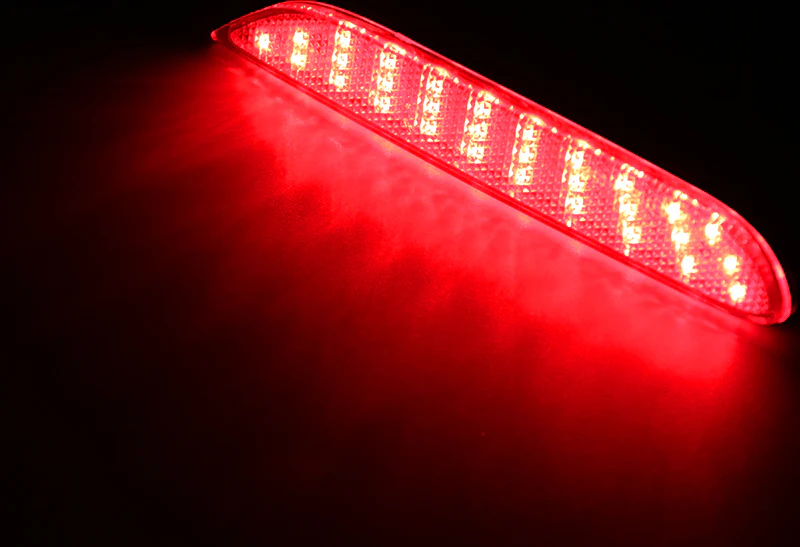 For Infiniti Q50 Q60 Q70 QX30 QX80 LED Rear Bumper Stop Brake Light Kit -Red Lens - Image 4