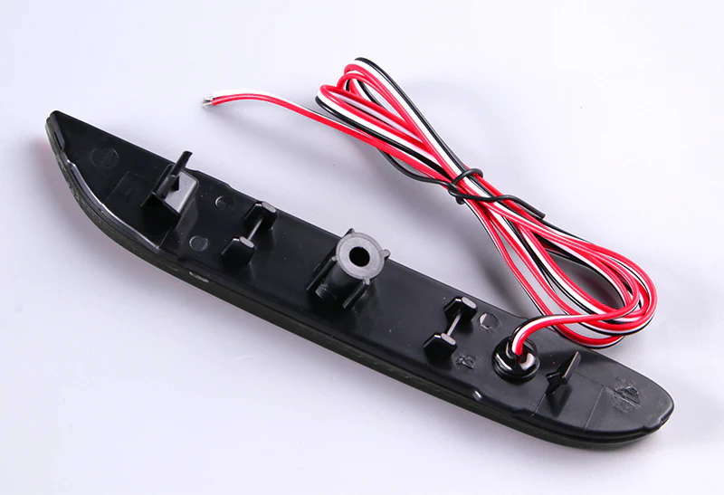 For Infiniti Q50 Q60 Q70 QX30 QX80 LED Rear Bumper Stop Brake Light Kit -Smoke Lens - Image 3