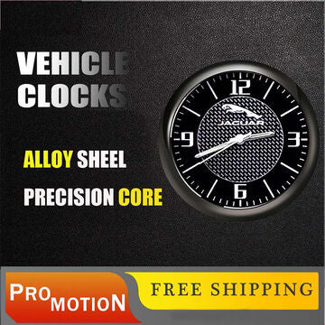 For JAGUAR Car Clock Refit Interior Luminous Electronic Quartz Ornaments Gift - Image 4