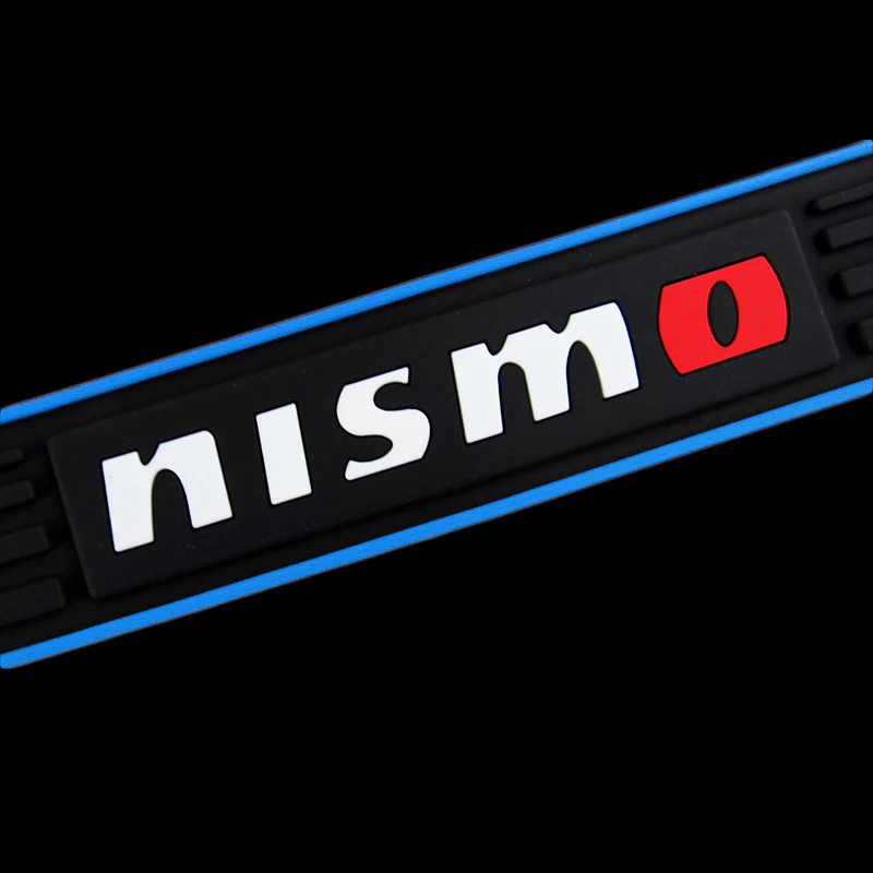 For JDM Nismo Blue Rubber Car Door Scuff Sill Cover Panel Step Protector 4PCS Set - Image 2
