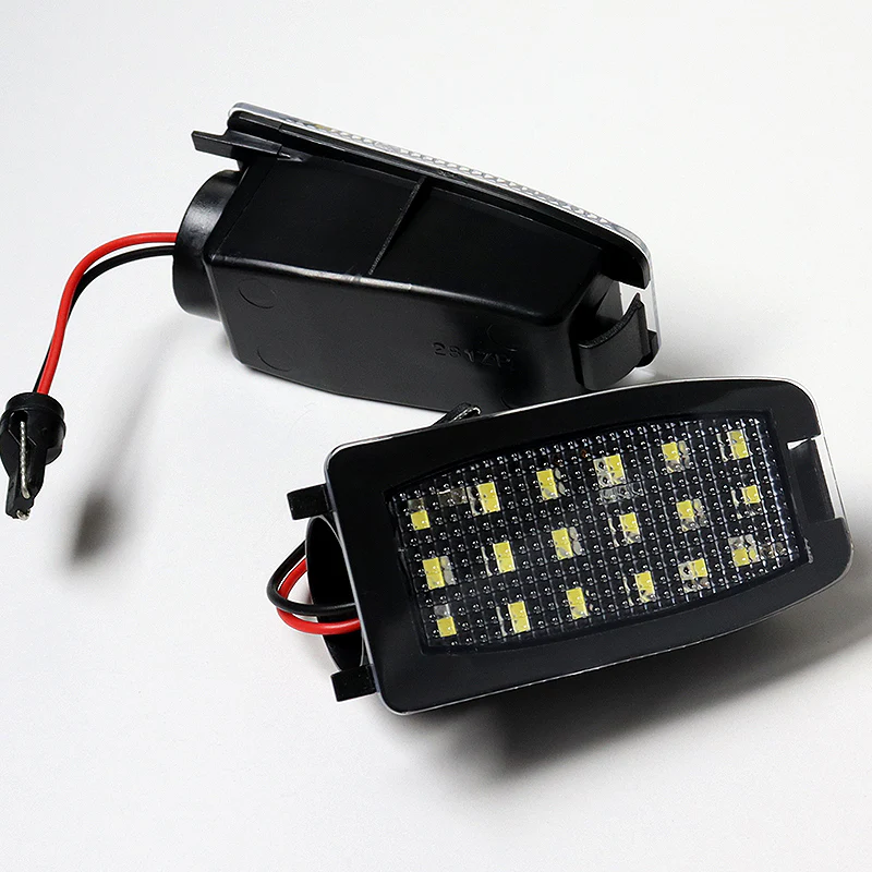 For Land Rover Discovery LR2 LR3 LR4 White LED Under Side Mirror Puddle Lights - Image 2
