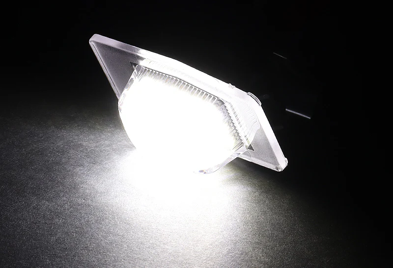 For Mazda Ford Mercury White 24-SMD LED License Plate Lights Lamps - Image 2