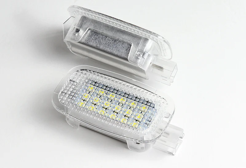 For Mercedes-Benz W204/W212/W207/W221 Xenon White 18-LED Door & Trunk Courtesy Lights - Image 3