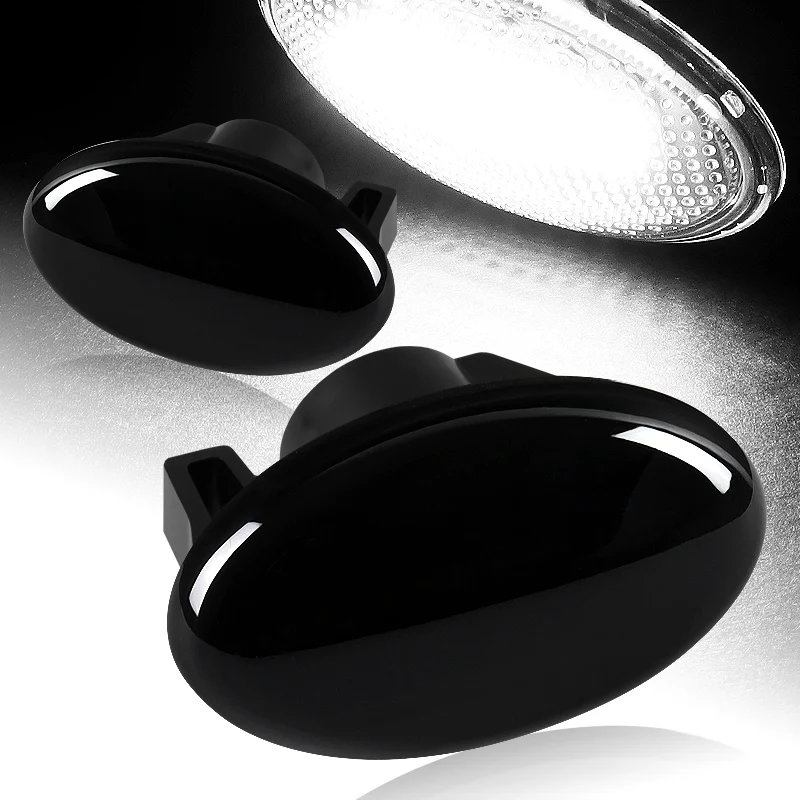 For Mercedes Metris Vito V-Class Van W639 W447 Smoke Lens White LED Side Marker Lights - Image 2