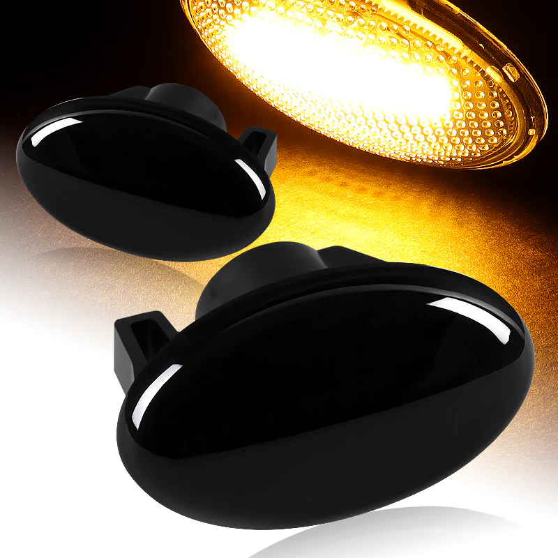 For Mercedes Metris Vito V-Class Van W639 W447 Smoke Lens Yellow LED Side Marker Light - Image 2