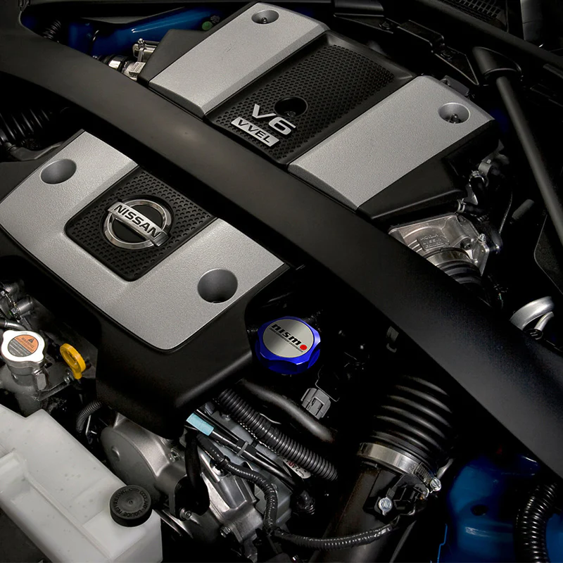 Nissan Nismo Blue Engine Oil Filler Cap - Image 3