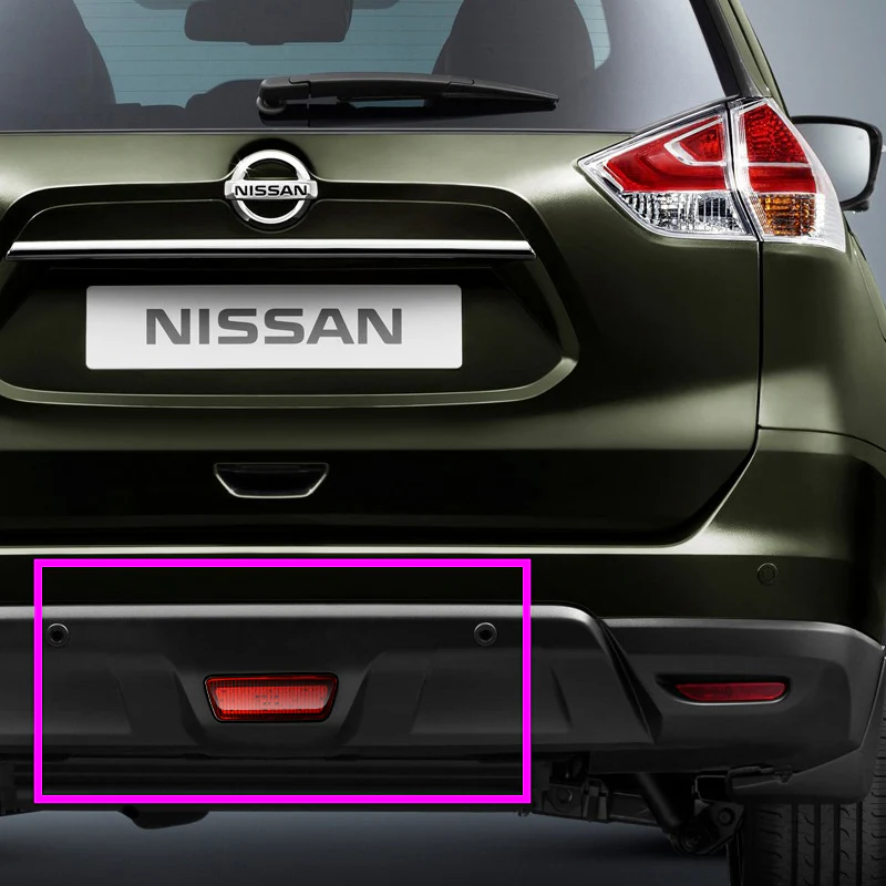 For Nissan Juke / Rogue / Murano LED Tail Light Third 3RD Fog Light Brake Lamp -Red Lens - Image 5