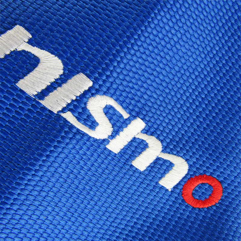 For Nissan NISMO Racing shift knob Shifter Boot Cover MT/AT Blue Hyper Fabric - Image 3