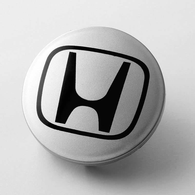 Honda Set of Four Silver and Black Wheel Center Caps (69mm) - Image 6