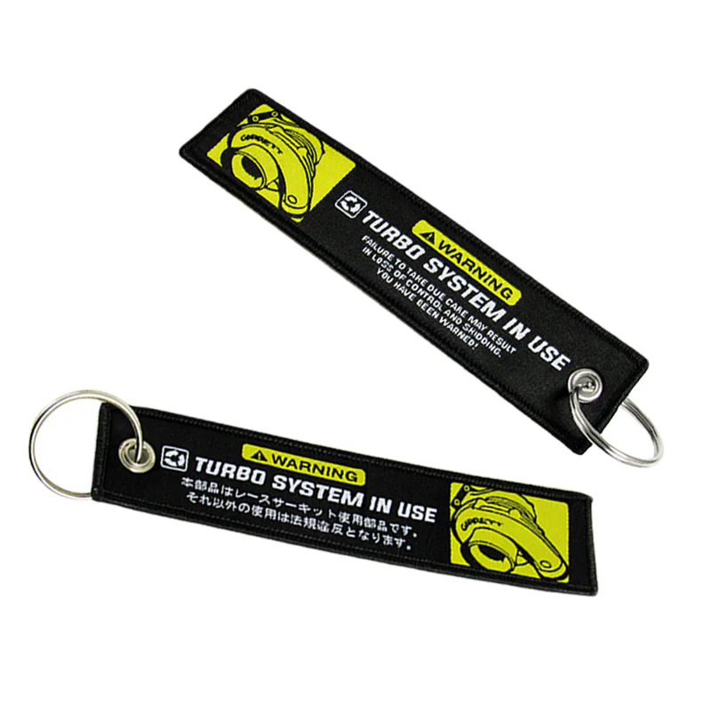 For Turbo Evo Silvia Skyline WRX STI Car Keyring Keychain Keytag Key tag JDM New X2 - Image 3