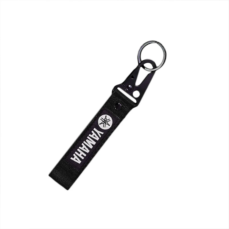 New For YAMAHA Bike Backpack Keychain Metal Key Ring Hook Nylon Strap Lanyard - Image 3