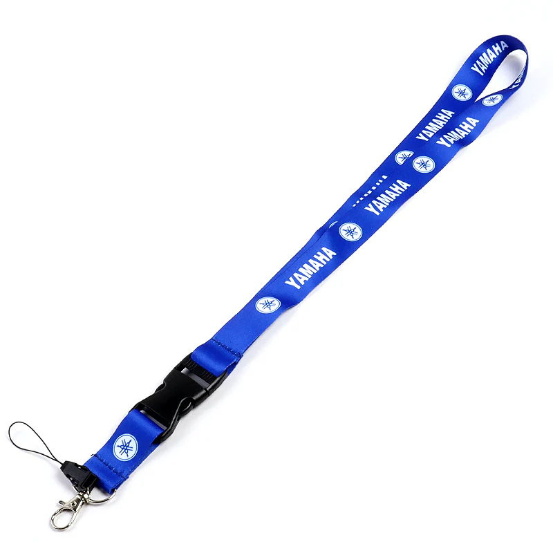 For YAMAHA Racing Blue Biker Keychain Lanyard Motorcycle Key chain Strap Tag - Image 4