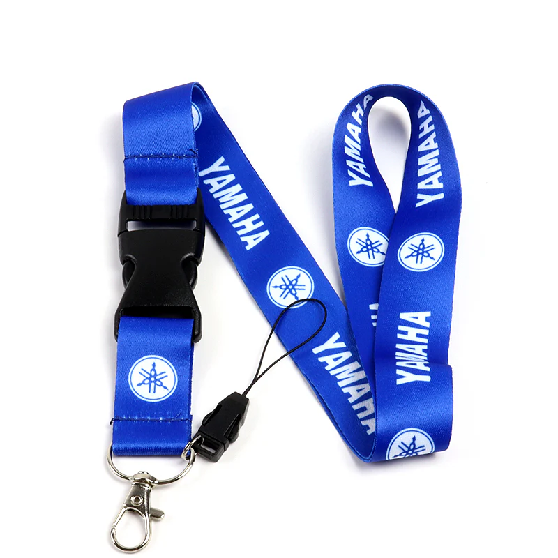 For YAMAHA Racing Blue Biker Keychain Lanyard Motorcycle Key chain Strap Tag - Image 6