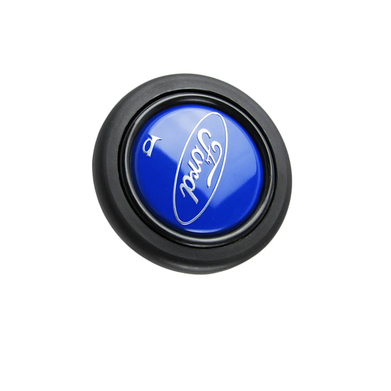 Ford Badge Logo Horn Button Fits MOMO Racing RAID NRG Sports Steering Wheel Brand New - Image 4