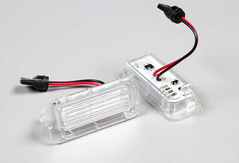 Ford Edge / Ranger / Transit 150 250 350 White 18-SMD LED License Plate Lights (2pcs) - Image 3