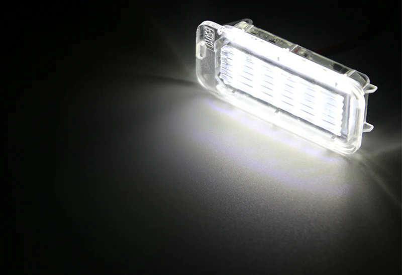 Ford Edge / Ranger / Transit 150 250 350 White 18-SMD LED License Plate Lights (2pcs) - Image 4