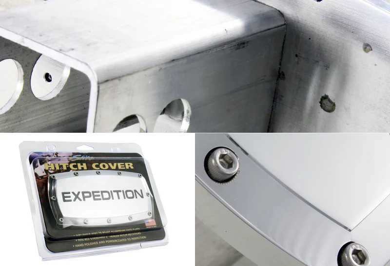 FORD EXPEDITION LOGO Hitch Cover Plug Cap For 2" Trailer Receiver with ALLEN BOLTS DESIGN - Image 3
