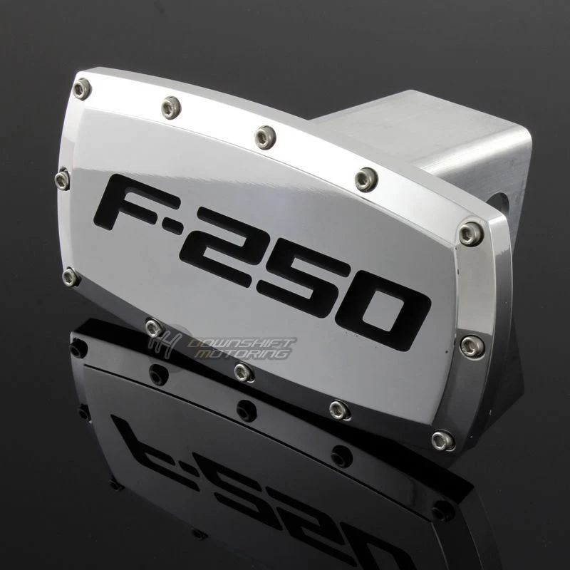 FORD F-250 LOGO Hitch Cover Plug Cap For 2" Trailer Receiver with ALLEN BOLTS DESIGN - Image 2