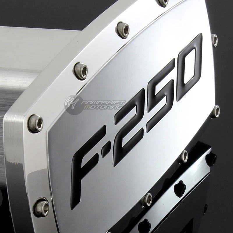 FORD F-250 LOGO Hitch Cover Plug Cap For 2" Trailer Receiver with ALLEN BOLTS DESIGN - Image 6