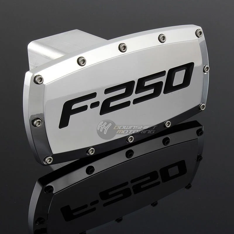 FORD F-250 LOGO Hitch Cover Plug Cap For 2" Trailer Receiver with ALLEN BOLTS DESIGN - Image 7