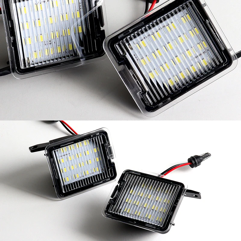 Ford Focus / Escape / Fusion Bright White 18-SMD LED License Plate Lights (2pcs) - Image 4