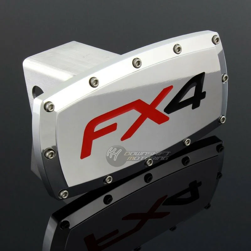 FORD FX4 LOGO OFF-ROAD Hitch Cover Plug Cap For 2" Trailer Receiver with ALLEN BOLTS DESIGN - Image 5