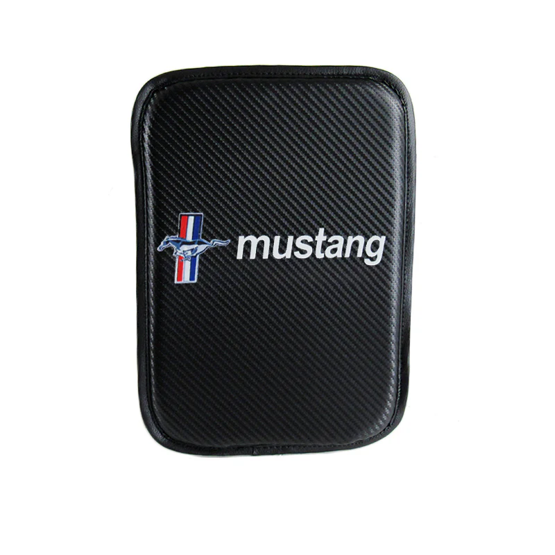 Ford Mustang Carbon Fiber Look Armrest Cushion - Image 3