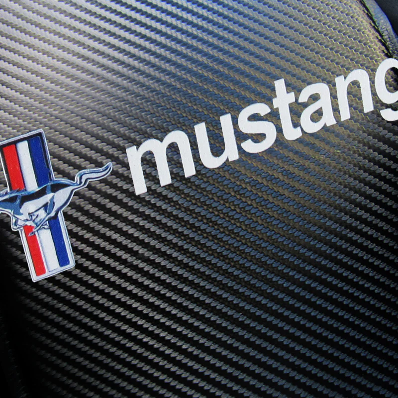 Ford Mustang Carbon Fiber Look Armrest Cushion - Image 5