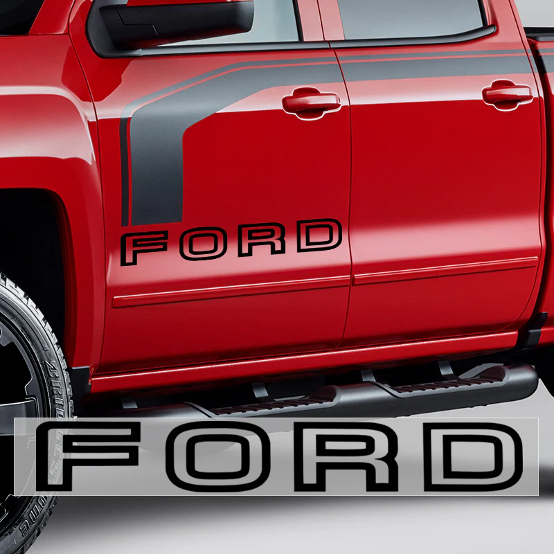 Ford Windscreen Sticker Fiesta Focus Mustang Escape Window Rear Bumper Decal - Image 2