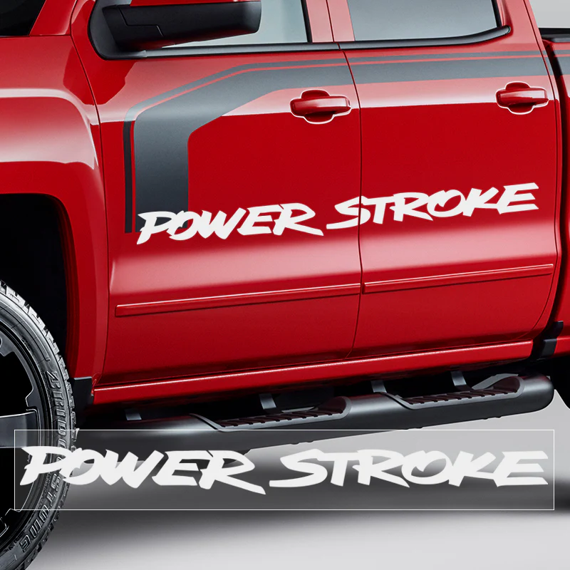 Ford Power Stroke Windshield Graphic Vinyl Decal Banner Sticker (40" x4") - Image 5