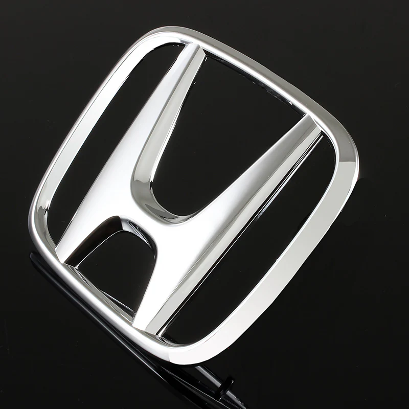 Honda Chrome Front Grille "H" Emblem for 2009 - 2011 Civic / 2009-2013 FIT - Image 3